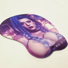 Load image into Gallery viewer, Jinx "Ergonomic" Mousepad (LAST CHANCE SALE)
