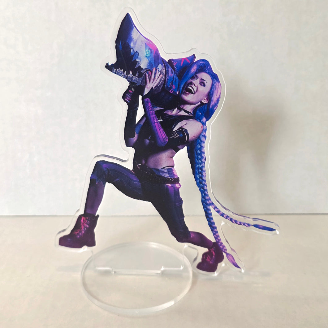 Jinx Crouched Acrylic Standee