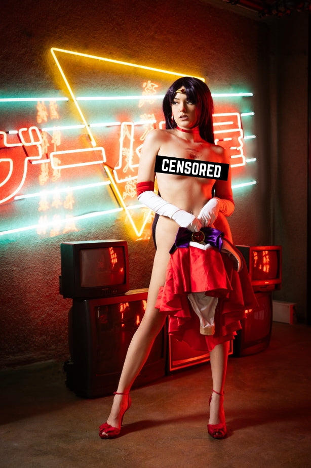 Sailor Mars Topless 8x10