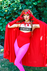 Scarlet Witch Topless 8x10