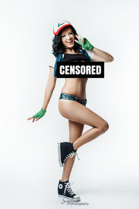Poké Ash Topless 8x10