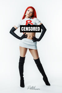 Poké Jessie Topless 8x10